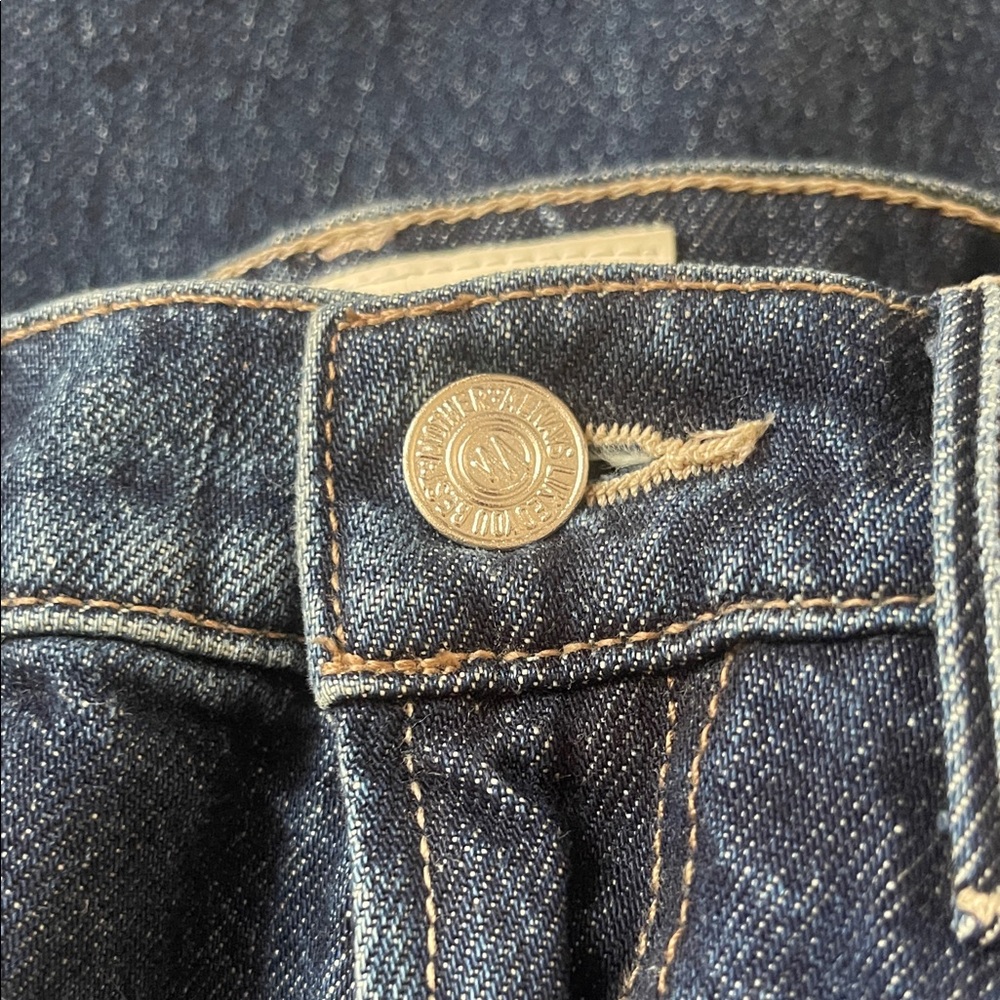MOTHER Half Pipe Ankle Denim, EUC, Size 27, Wash: Did You Bring Me Anything - Picture 6 of 10